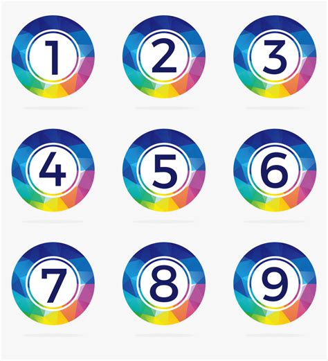 Transparent Number 1 Icon Png Numbers Icon Png Png Download Kindpng