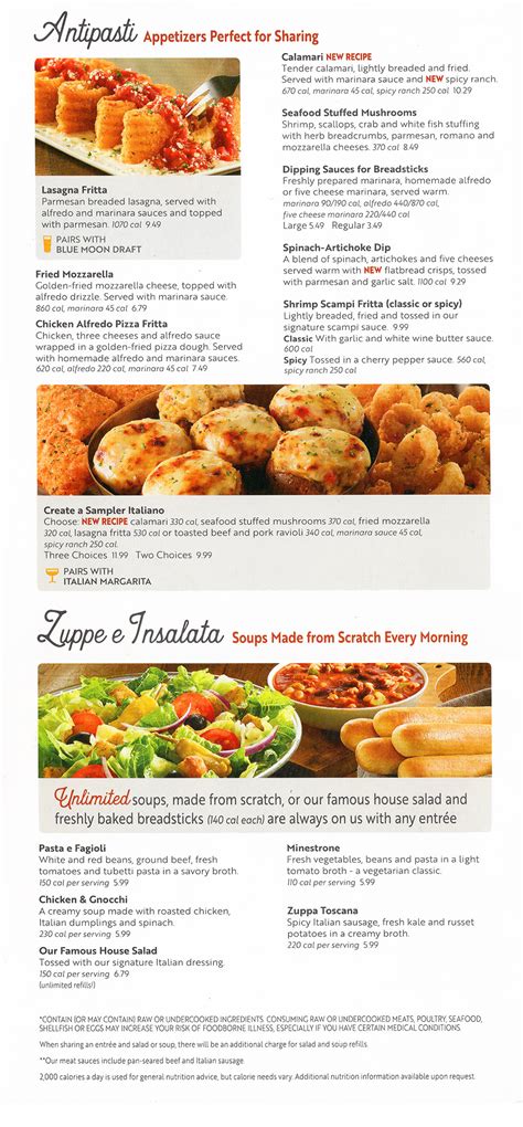You can order appetizers, alfredo, soups, salad & breadsticks and much in the coming lines, i will tell you about the olive garden menu prices, contact information, franchise details, and nutritional. Olive Garden | Menu | Delivery | Order Online | Lincoln NE ...