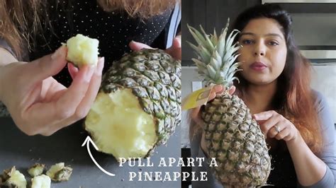 How To Cut A Pineapple Properly On Youtube Swohto