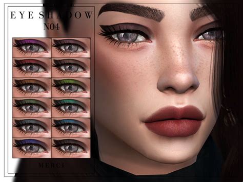Eyeshadow N04 By Merci At Tsr Sims 4 Updates