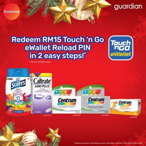 Follow this step , nanti saya bagi free soft pin touch n go e wallet rm8 percuma / free. Guardian FREE RM15 Touch n Go eWallet Reload Pin Promotion ...