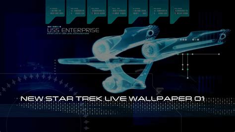 New Star Trek Live Wallpaper 01 Youtube