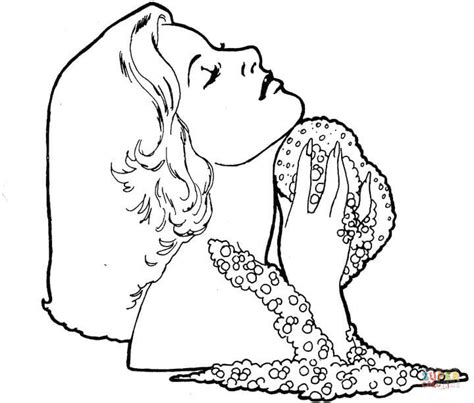 Washing The Neck Coloring Page Free Printable Coloring Pages