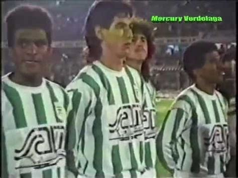 Atlético nacional champions copa libertadores 1989. Millonarios 1 Atlético Nacional 1 - Copa Libertadores 1989 (Cuartos de final - Vuelta) - YouTube