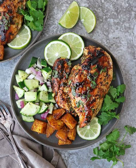 Easy Cilantro Lime Chicken Dinner Recipe Savory Spin