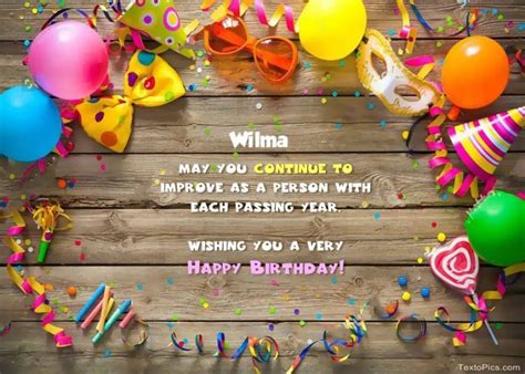 30 Happy Birthday Wilma Images Wishes Cakes Cards Full Birthday