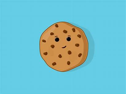 Cookie Chocolate Chip Animated Animation Dribbble Icon