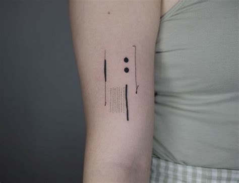 101 Best Minimalist Abstract Tattoo Ideas That Will Blow Your Mind