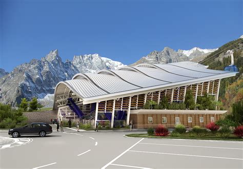 Nuove Funivie Skyway Monte Bianco Stazione Di Valle Proteo