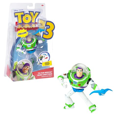 Disney Toy Story 3 To The Rescue Buzz Lightyear Deluxe Action Figure