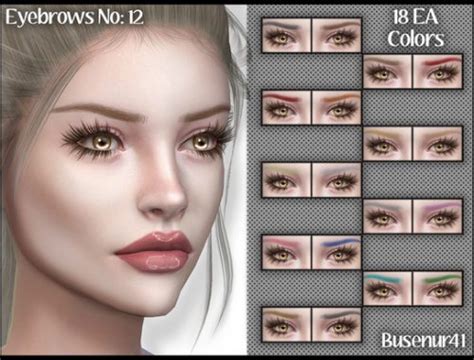 Jsboutique Male Eyebrows I The Sims 4 Catalog