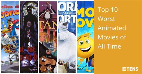 Top 10 Worst Animated Movies Of All Time Thetoptens