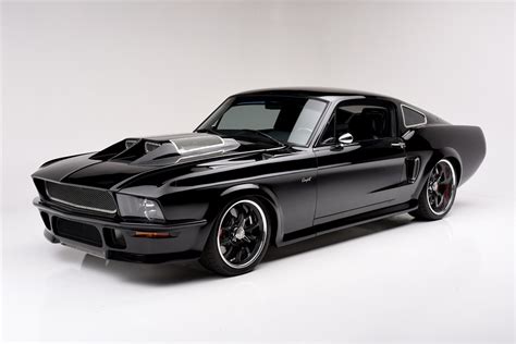 1967 Ford Mustang Custom Supercharged Fastback Obsidian