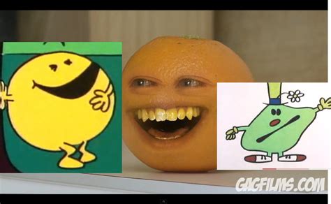 Annoying Orange Mr Men Annoying Orange Fanon Wiki Fandom Powered