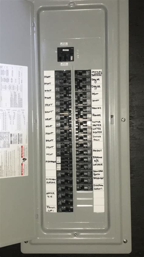 Breaker box labels template form. 33 How To Label Circuit Breaker Panel - Labels Database 2020