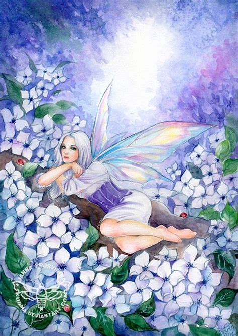 Janna Prosvirina Kuoma Art Blue Fairy Fairy Land Fairy Tales