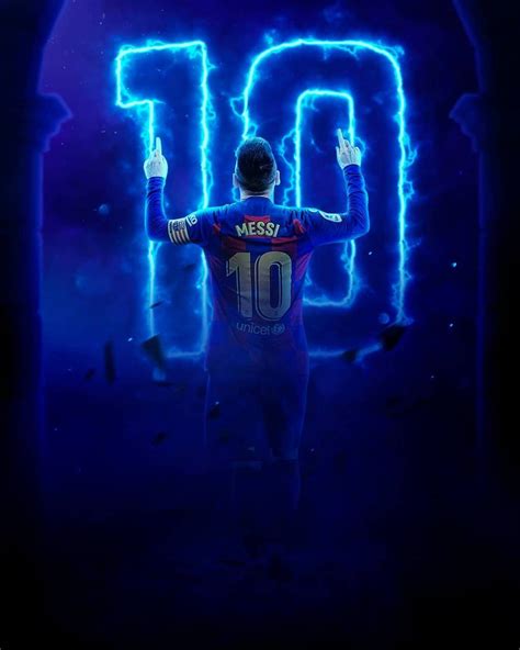 Messi Neon Wallpapers Wallpaper Cave