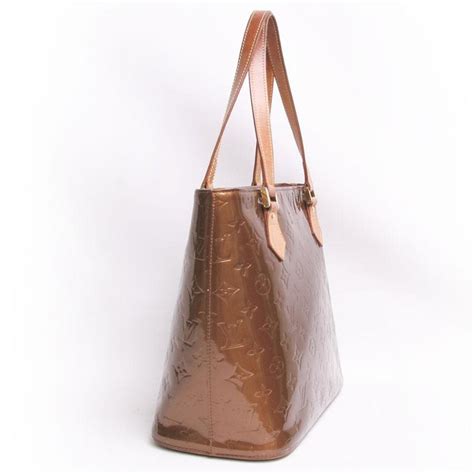 Louis Vuitton Brown Patent Leather Monogram And Iridescent Reflection Bag At 1stdibs Louis
