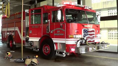 Memphis Fire Department Engine 5 Ligh Setup Tn 62017 Youtube