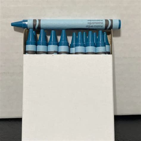 16 Crayola Crayons Aquamarine Bulk 850 Picclick