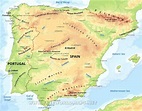 Iberian Peninsula map