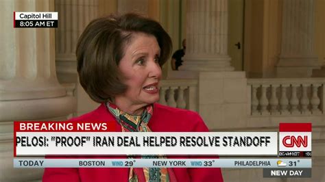 Nancy Pelosi Iran Nuclear Deal Aided In Sailors Return Cnnpolitics