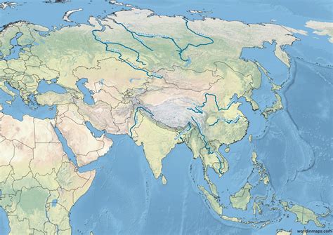 Asia World In Maps