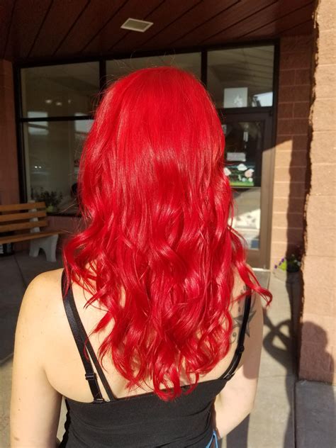 Fire Red Hair Color Designspremium