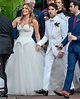 Darren Criss and Mia Swier beam after getting married in New Orleans in ...