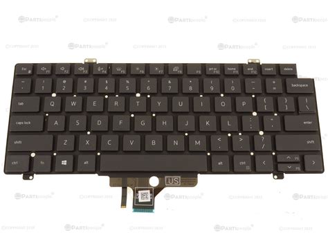 New Dell Oem Latitude 5420 7420 7520 Laptop Keyboard Cw3r5