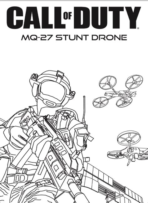 Free Printable Black Ops Coloring Pages