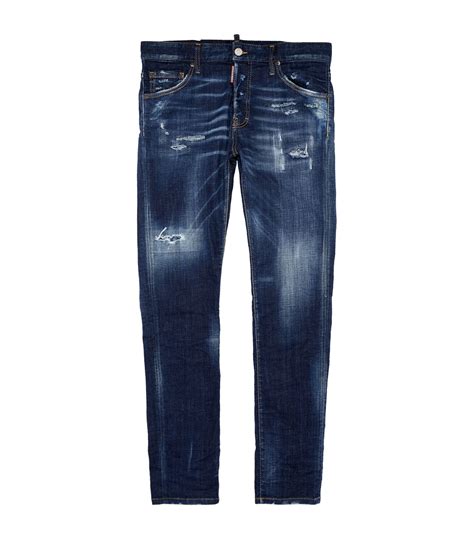 Dsquared2 Distressed Skinny Jeans Harrods Us