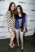 Victoria Justice Attends Hailee Steinfeld Birthday Party Leather