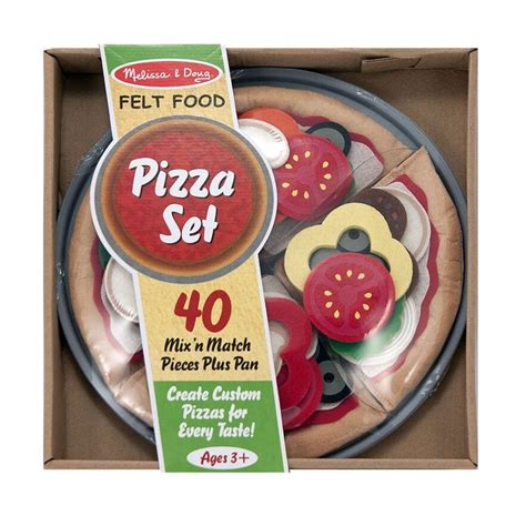 Melissa And Doug Felt Food Pizza Set Felt Food Pizza Felt Food Felt Pizza