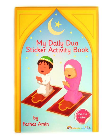 Dua Sticker Book Limited Edition Book Activities Islamic Kids