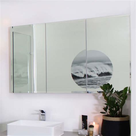 Osca Mirror Cabinet Bevelled Edge 1200mm Casa Lusso