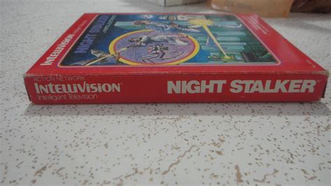 Night Stalker Mattel Intellivision Complete In Box W Manual