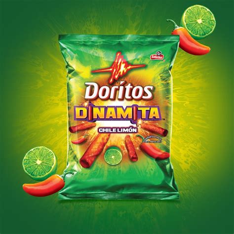 Doritos Dinamita Chile Limon Rolled Flavored Tortilla Chips Pack Of 2