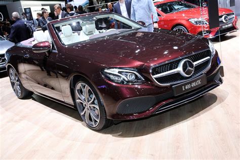 Both The Mercedes Benz E Class Cabriolet And Coupe Are Currently On