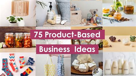Product Based Business Ideas You Could Start At Home Youtube