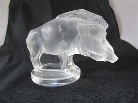 Buy or make an offer today! Lalique - Wildschwein - Glas - Catawiki