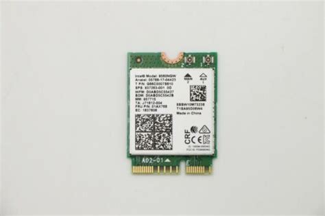 Genuine Intel 9560ngw 80211ac Wifi Wireless Card M2 2230 E Key Lenovo