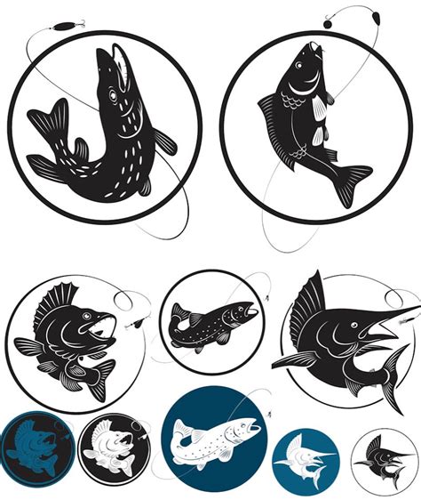 Fishing Symbol Svg 136 Svg File For Silhouette