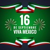 Tarjeta de felicitación feliz del día de la independencia de México ...
