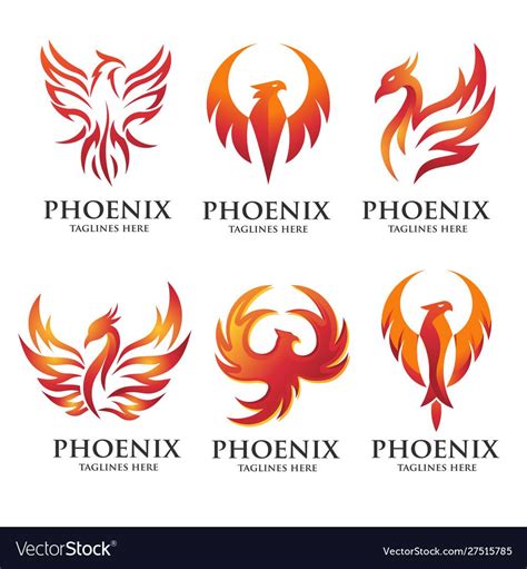 Phoenix Bird Logo Design Ideas Logo Collection For You
