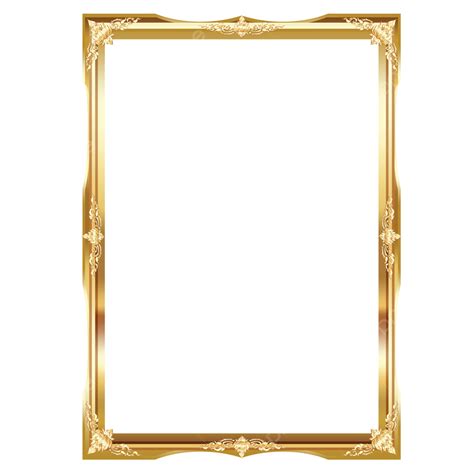 Gold Picture Frame Border