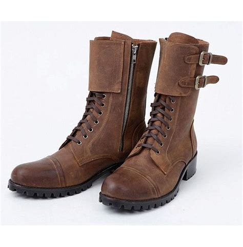 We have cowboy boots that provide the durability that motorcycle riding boots require, as well as harness boot styles, vintage and more. Military Vintage Biker Boots 20 | RebelsMarket