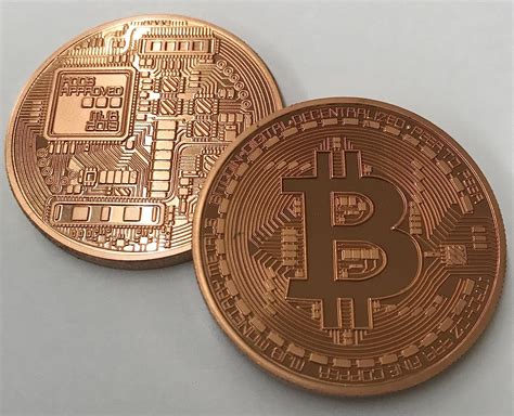 Aizics Mint Bitcoin Coin Authentic Bit Coin Commemorative