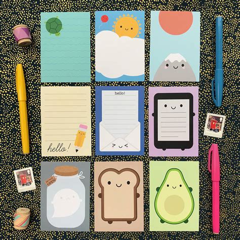 Kawaii Mini Writing Paper Sheets Set By Asking For Trouble