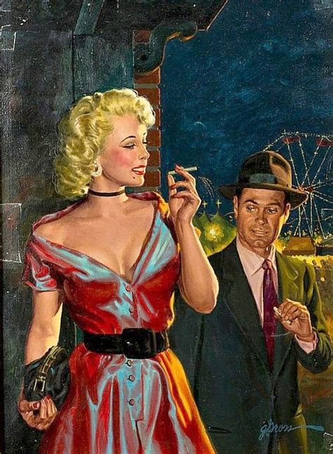 Painting By George Gross Pulp Fiction Art Pulp Art Vintage Illustration